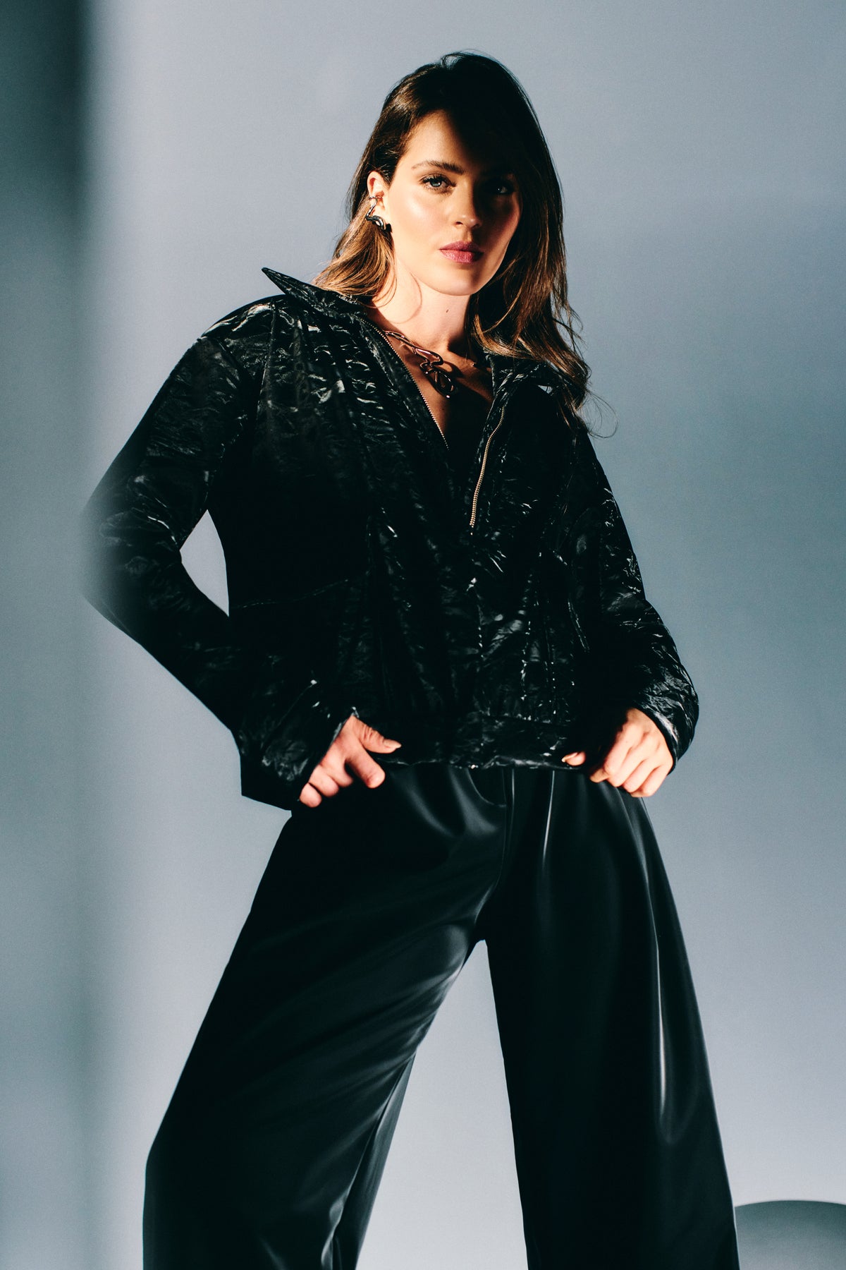 Jaqueta Bomber com Bolso Cargo