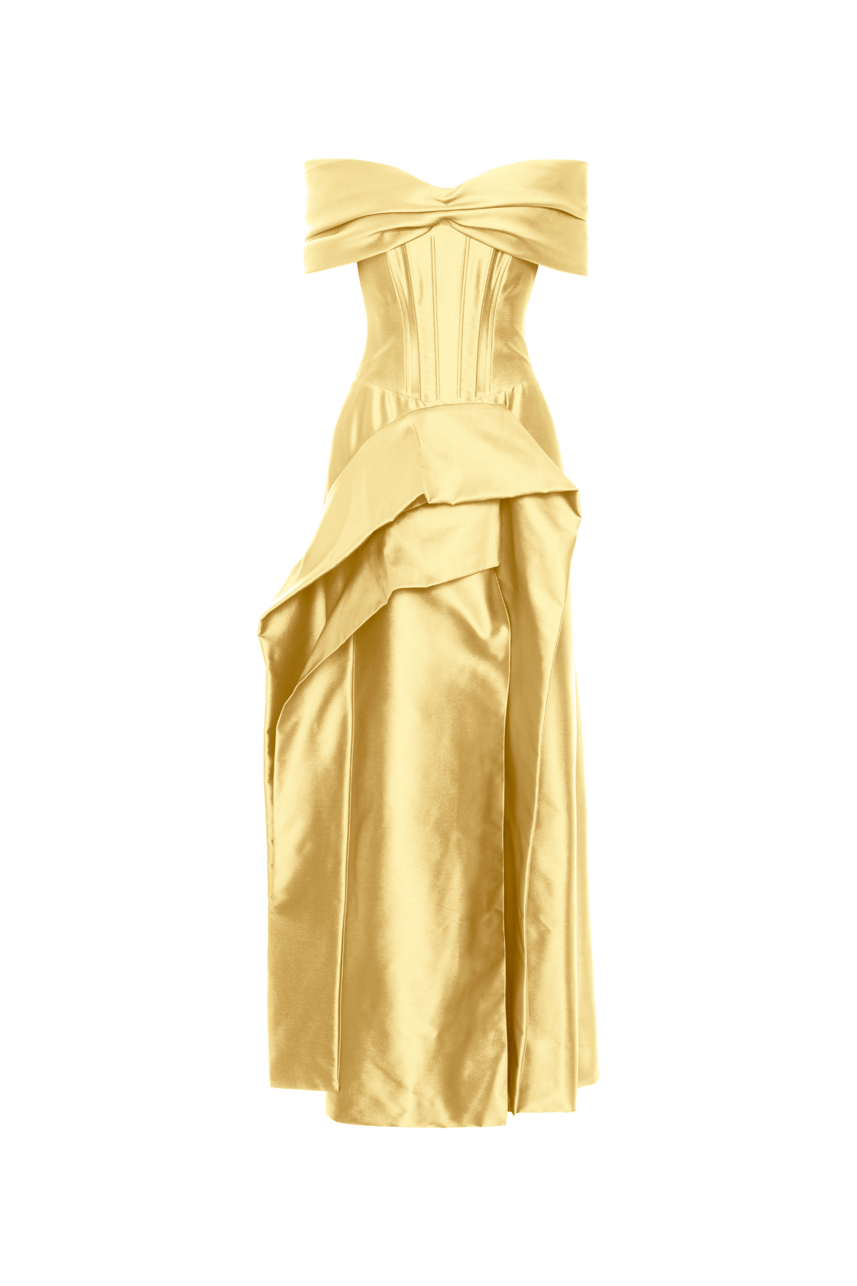 Vestido Longo Zibeline Ombro a Ombro