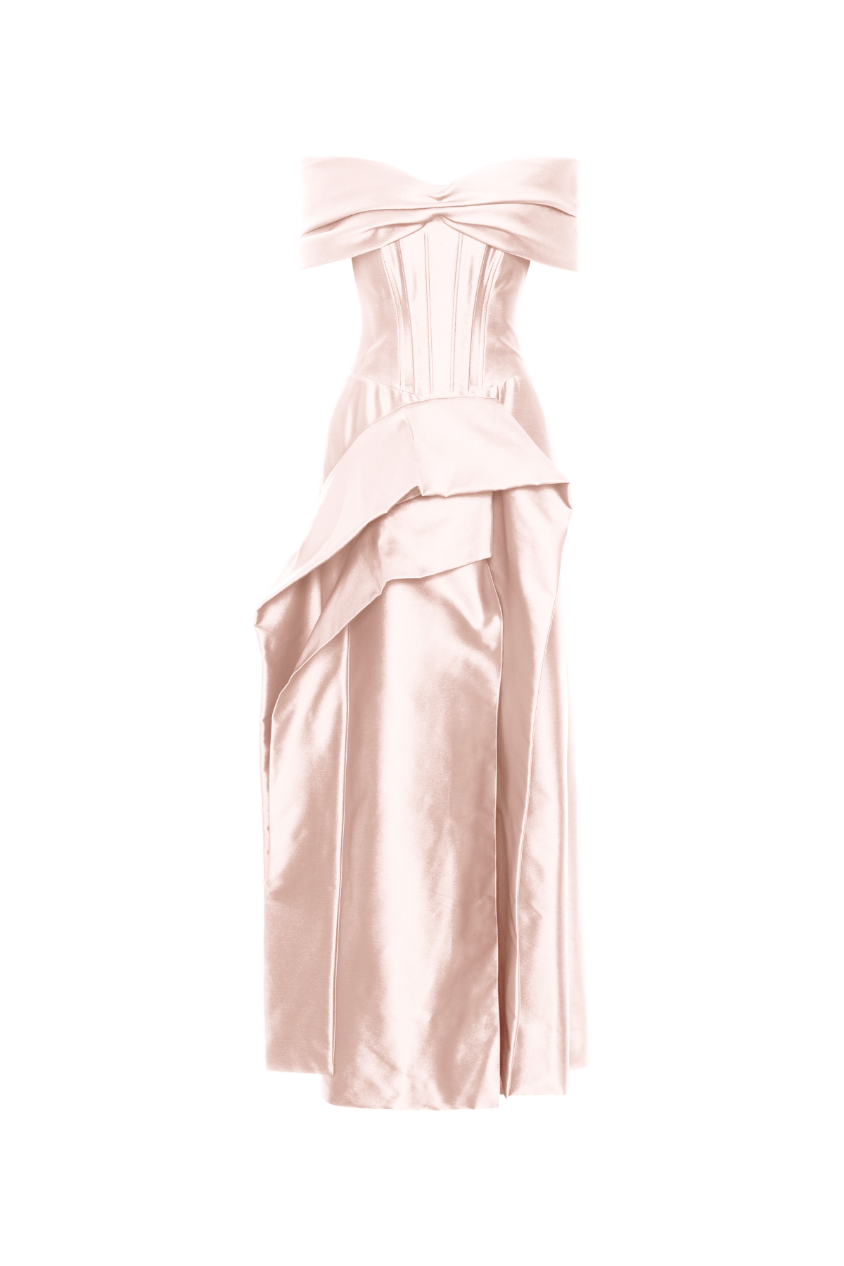 Vestido Longo Zibeline Ombro a Ombro