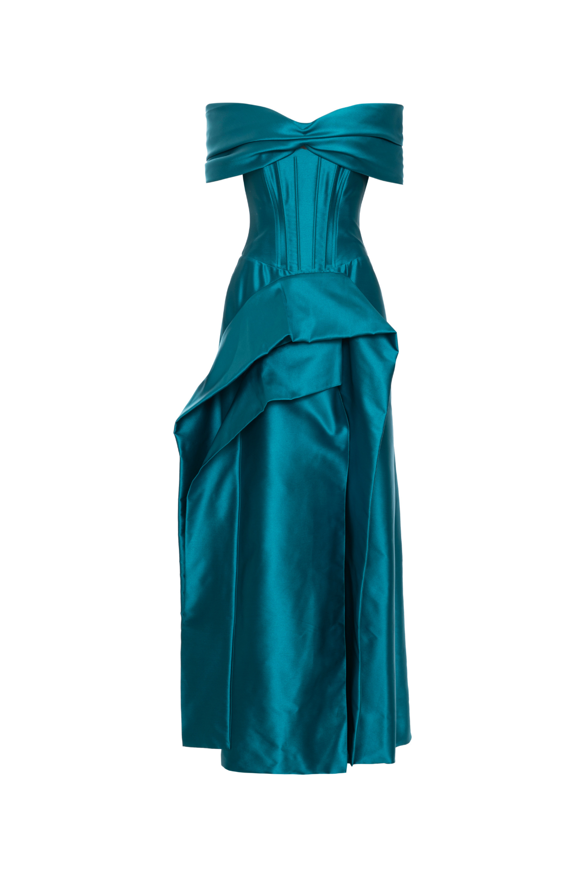 Vestido Longo Zibeline Ombro a Ombro