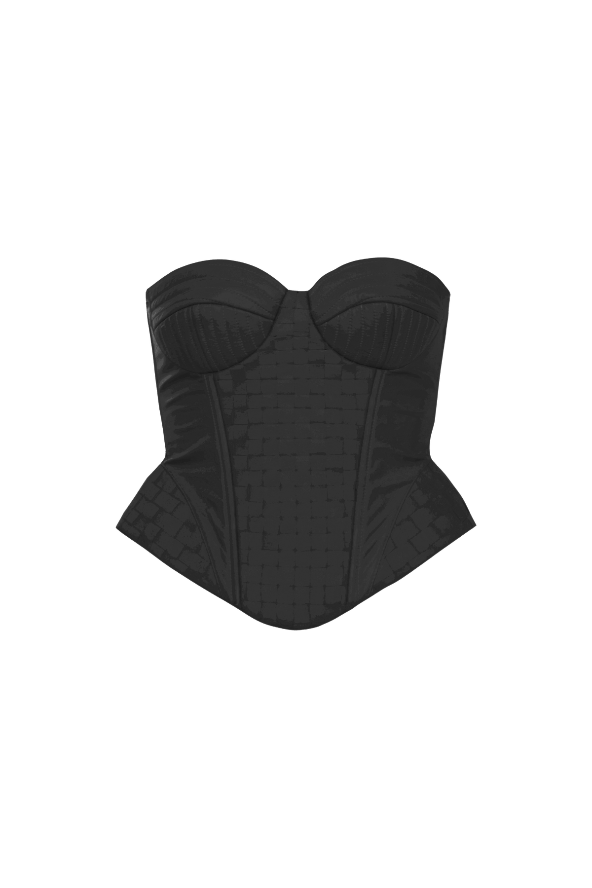 Corset Tressê Couro