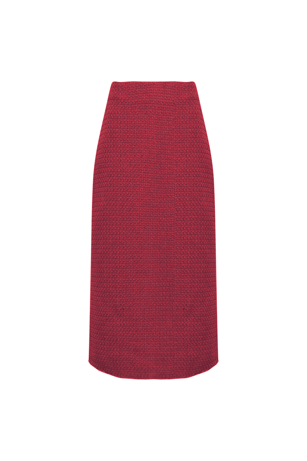 Saia Tweed Midi Evasê