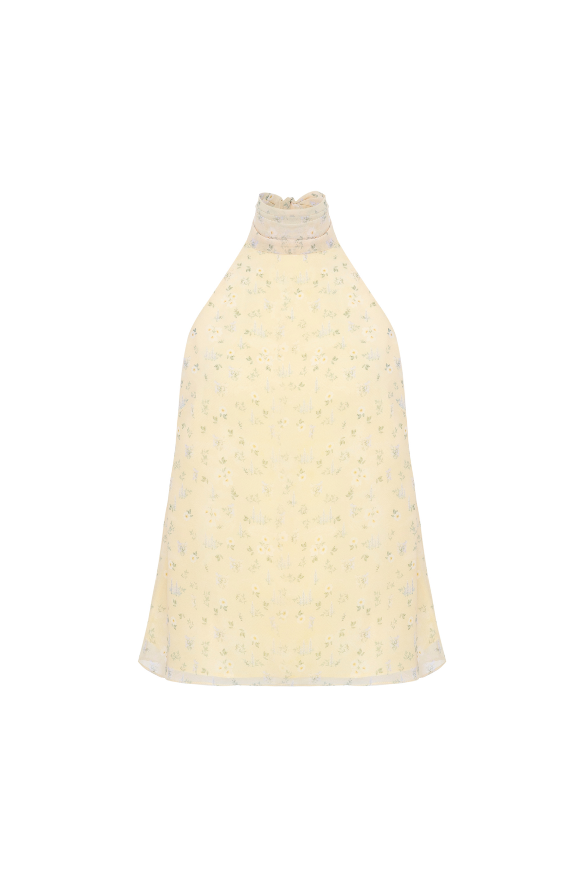 Blusa Frente Única Gola Alta