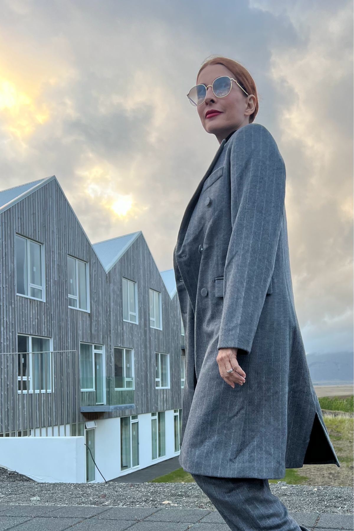 Casaco Mídi Lã E Seda