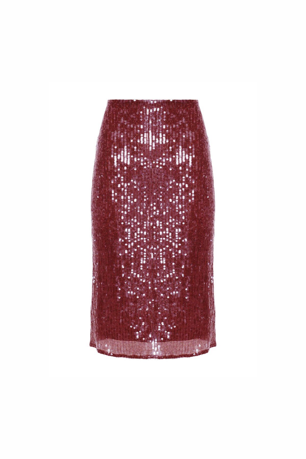 Saia Midi Lápis de Paetê