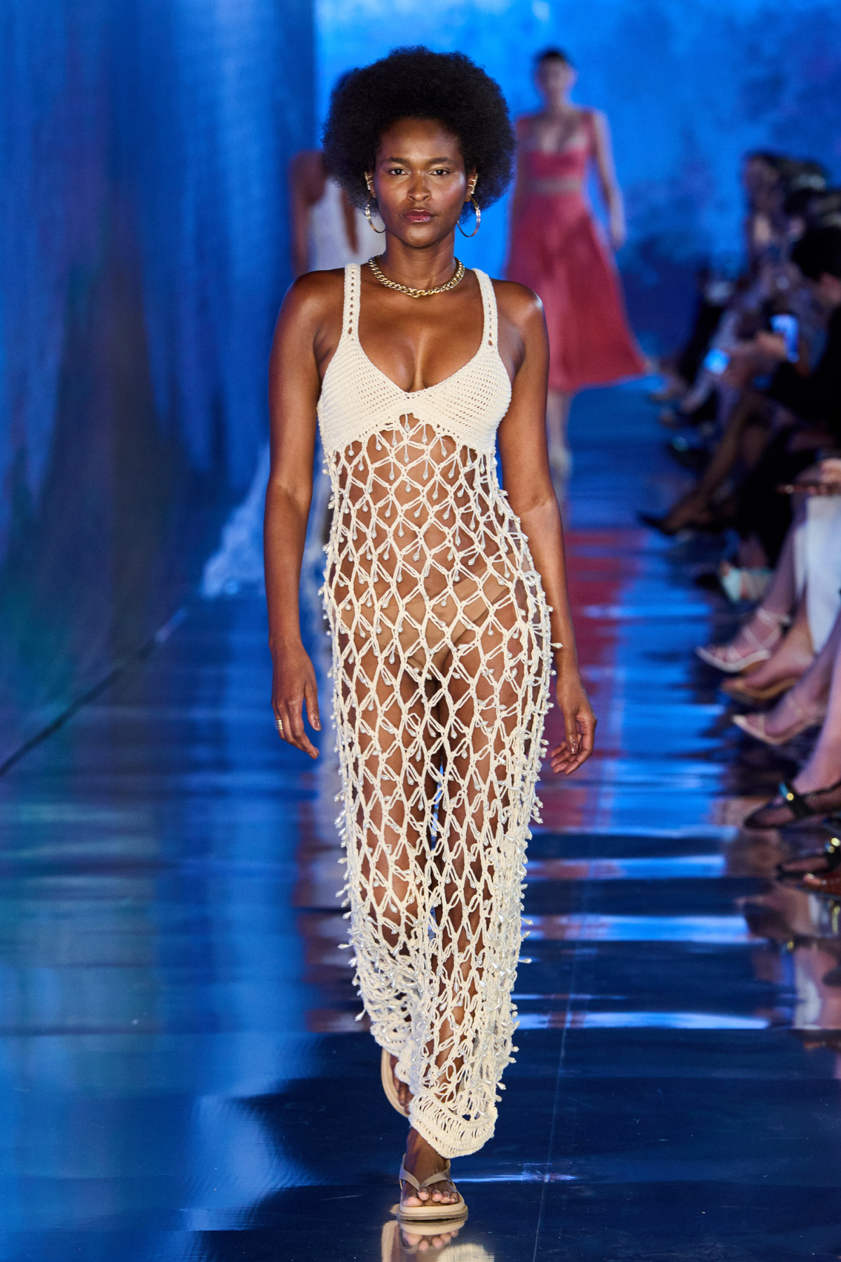 Vestido Mídi Crochet