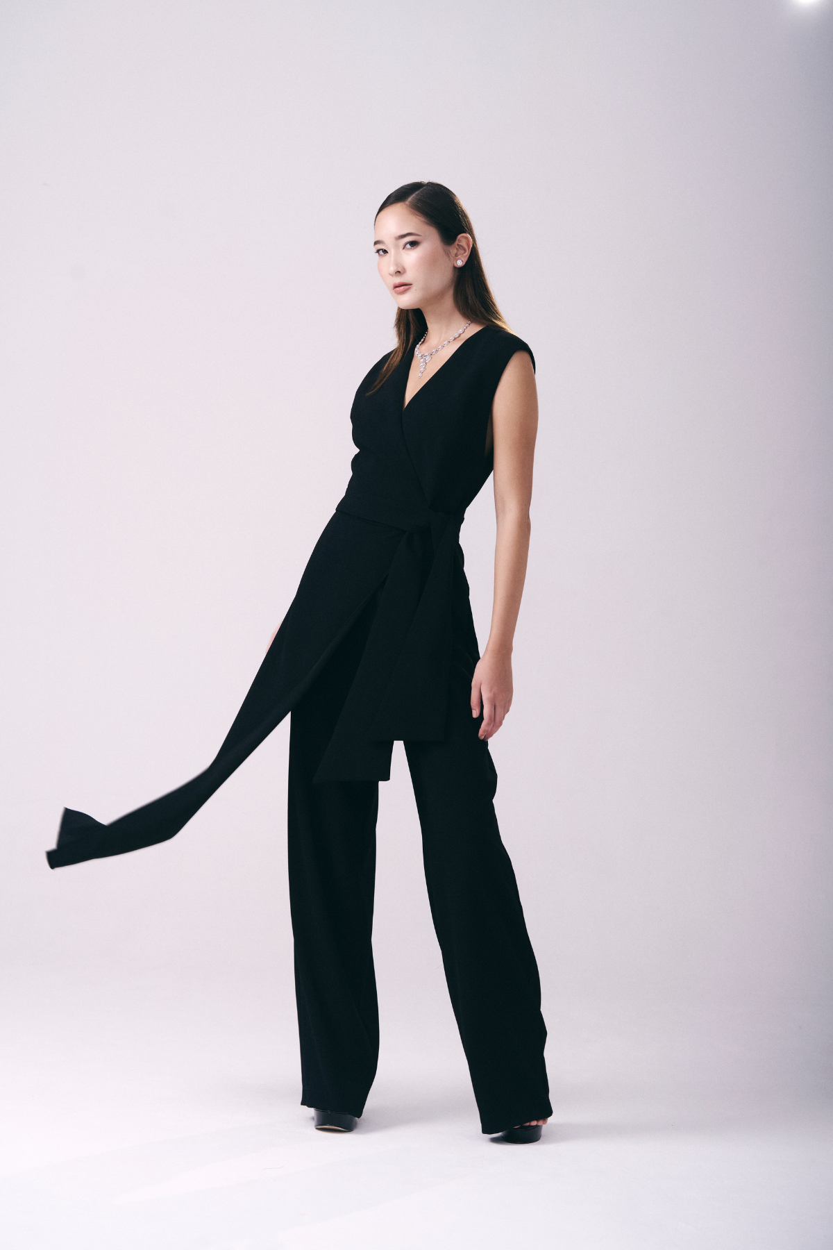 Macacão Transpassado Kimono