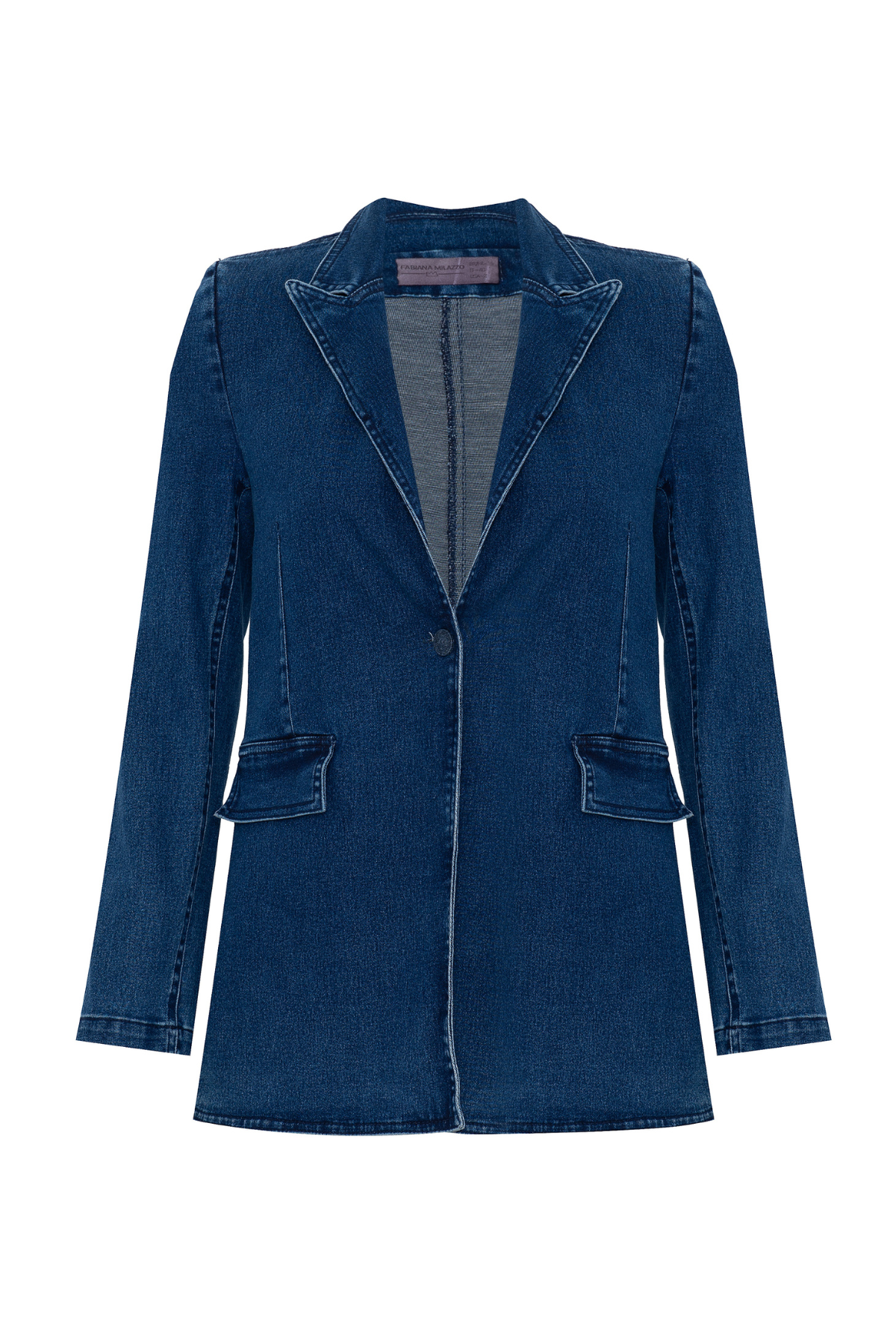 Blazer Moletom Denim