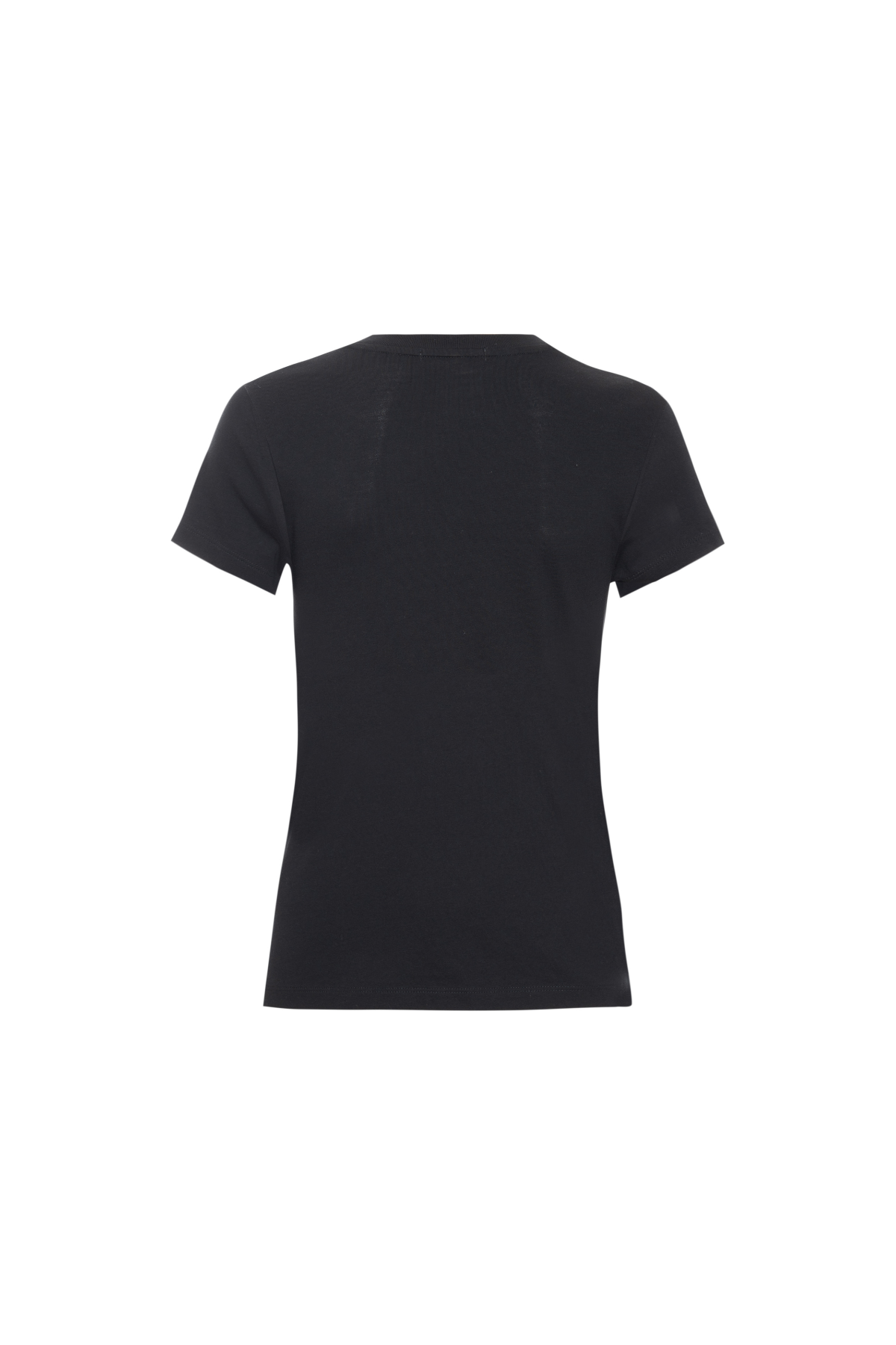 T-Shirt Pima Gola V Bordado Cerejeira