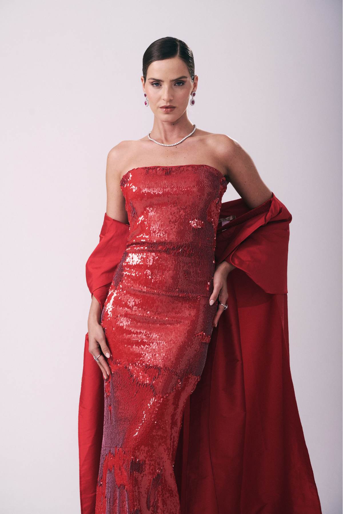 Capa Volumosa Tafetá