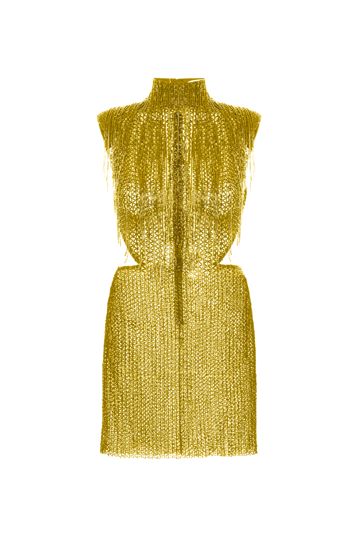 Vestido Curto Bordado