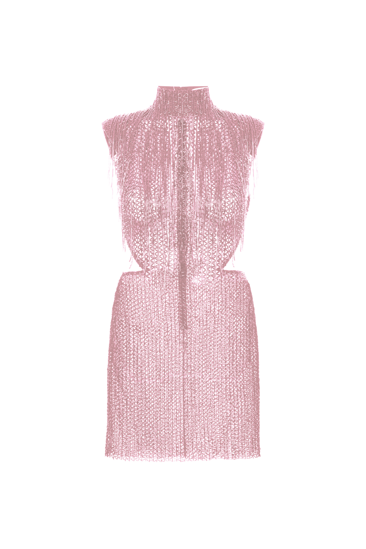 Vestido Curto Bordado