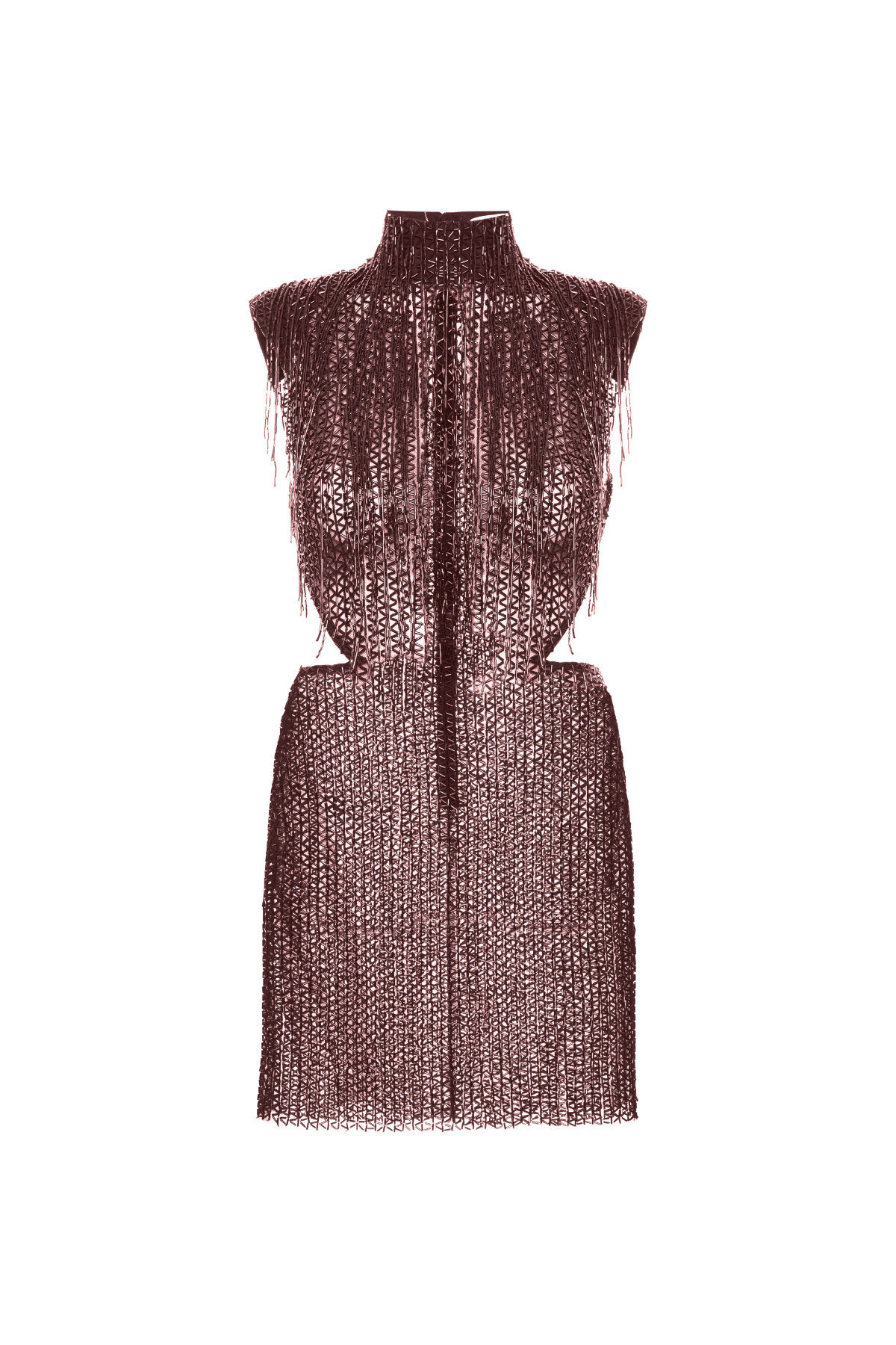 Vestido Curto Bordado