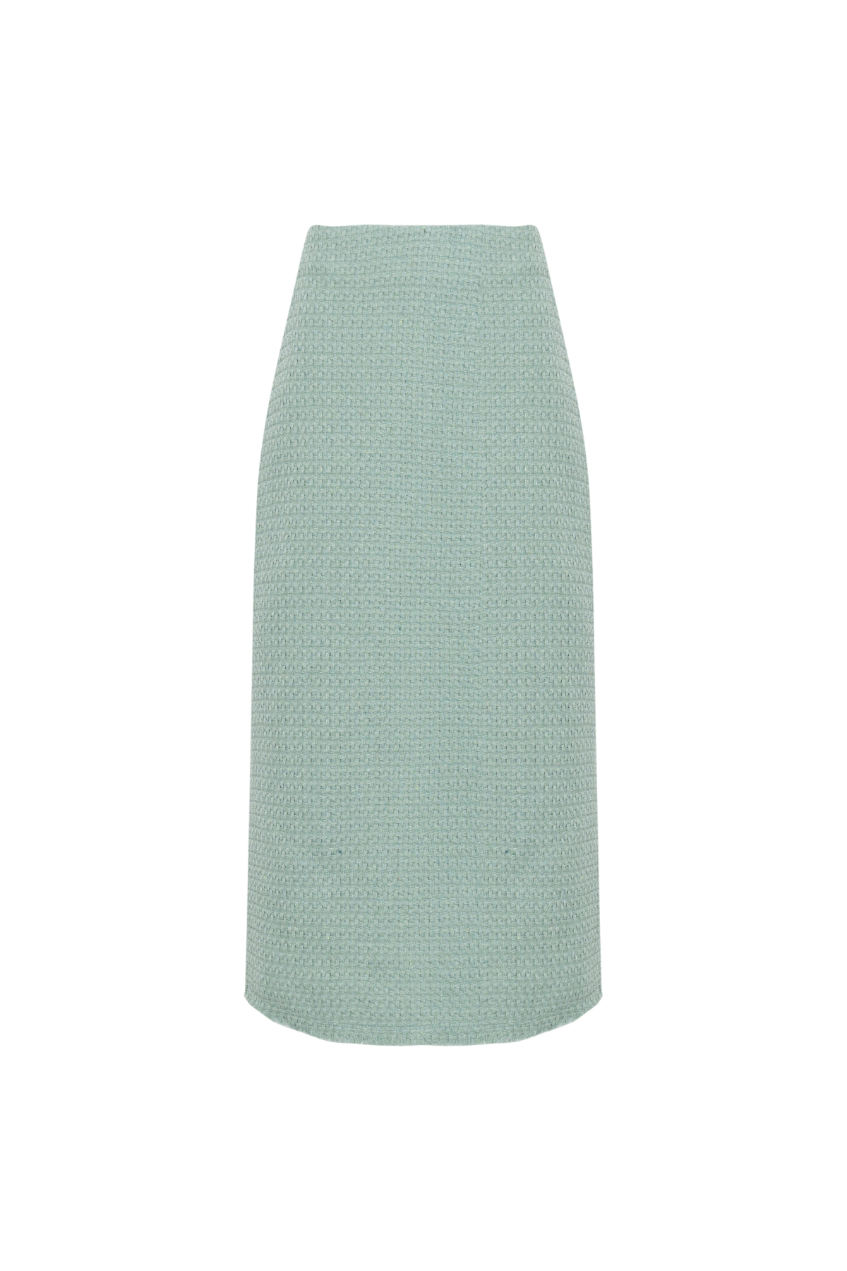 Saia Tweed Midi Evasê