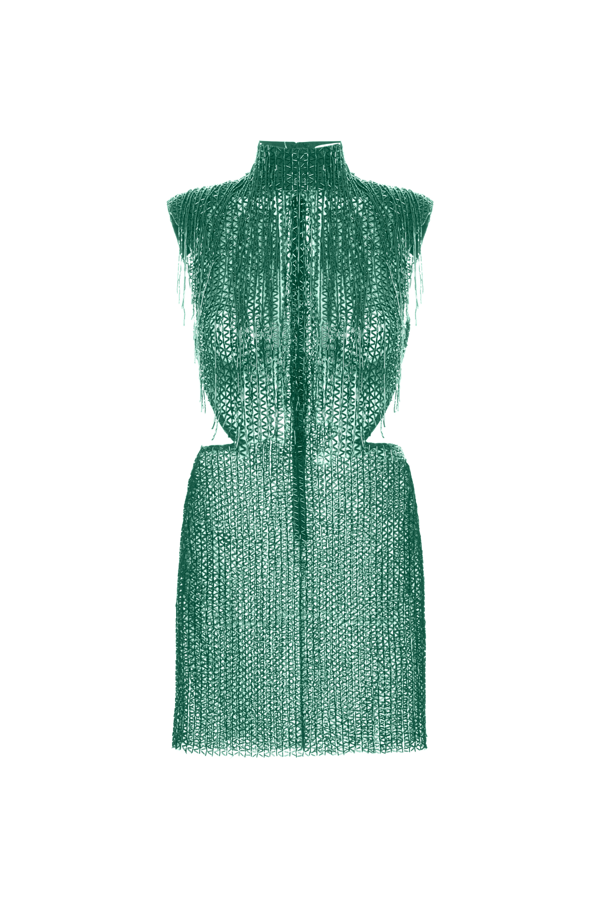 Vestido Curto Bordado