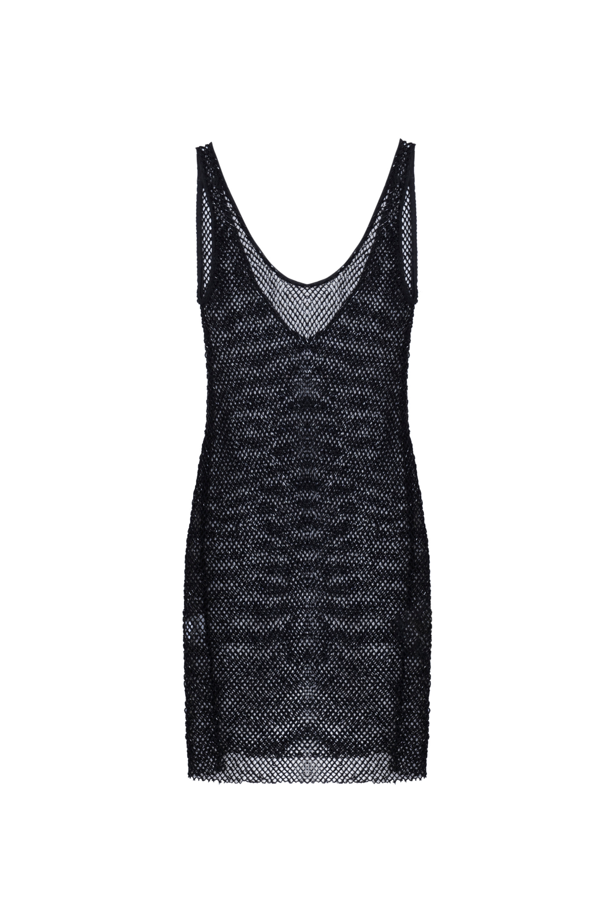 Vestido Regata Bordado Vidrilhos