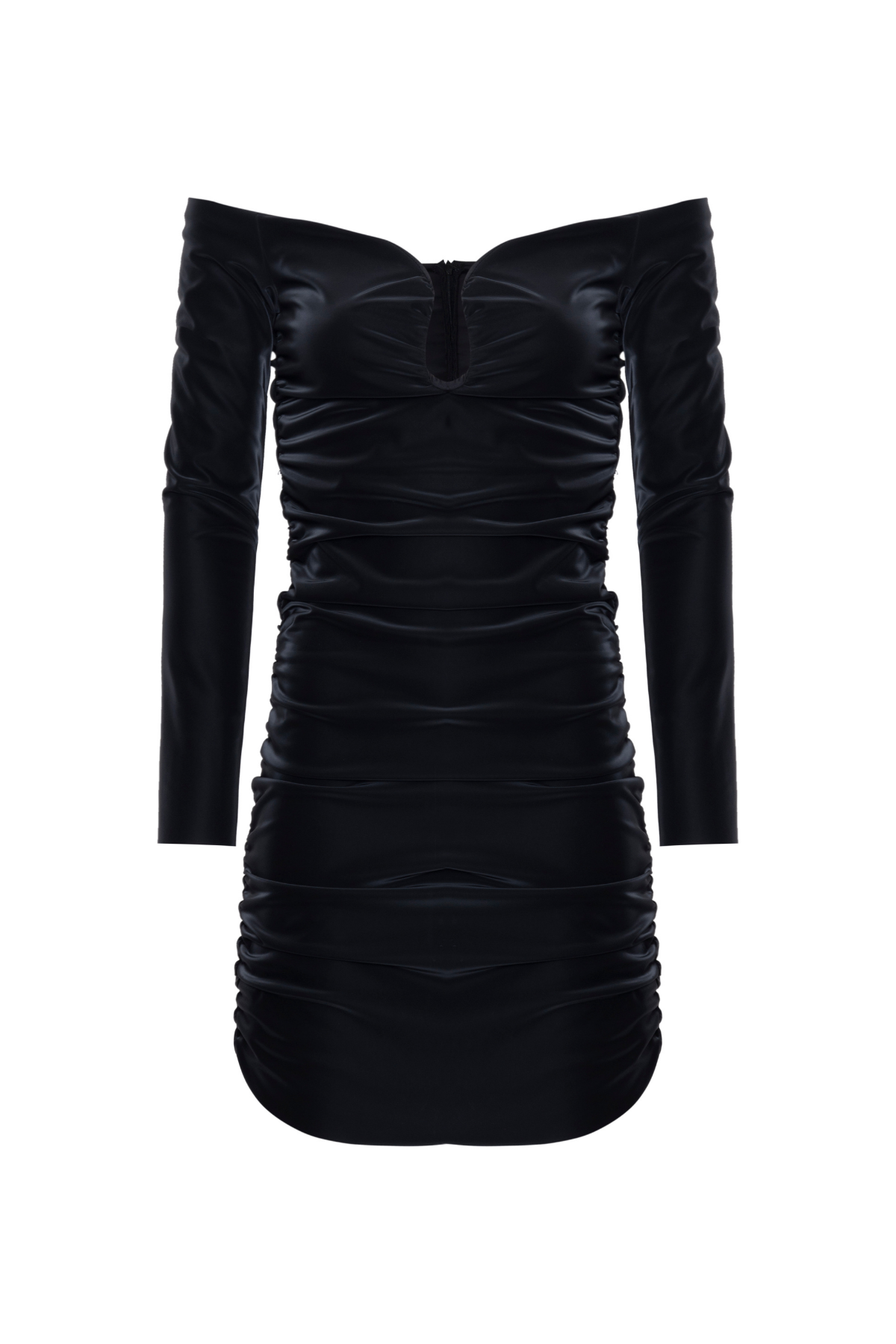 Vestido Curto Mangas Longas