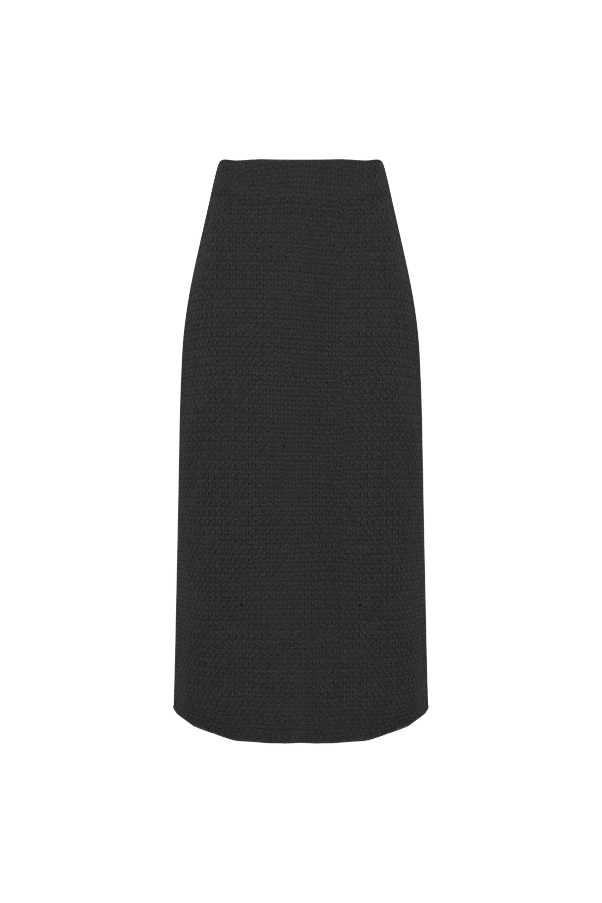 Saia Tweed Midi Evasê