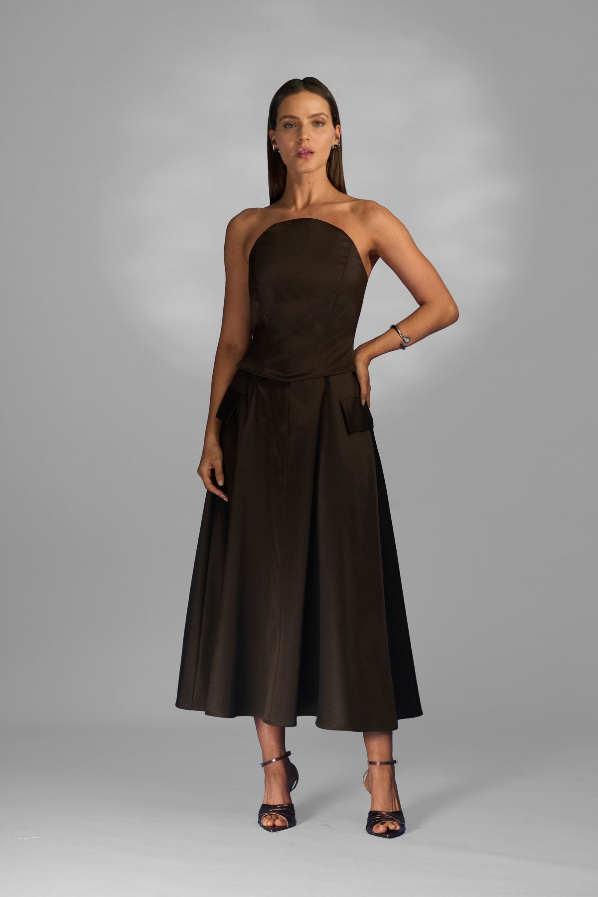 Corselet Abaulado Tricoline