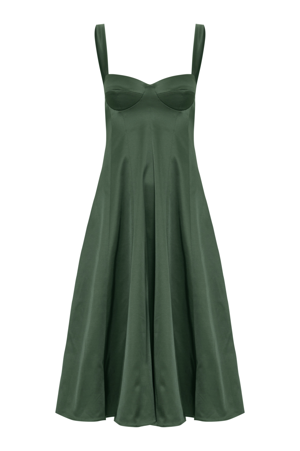 Vestido Mídi Estruturado