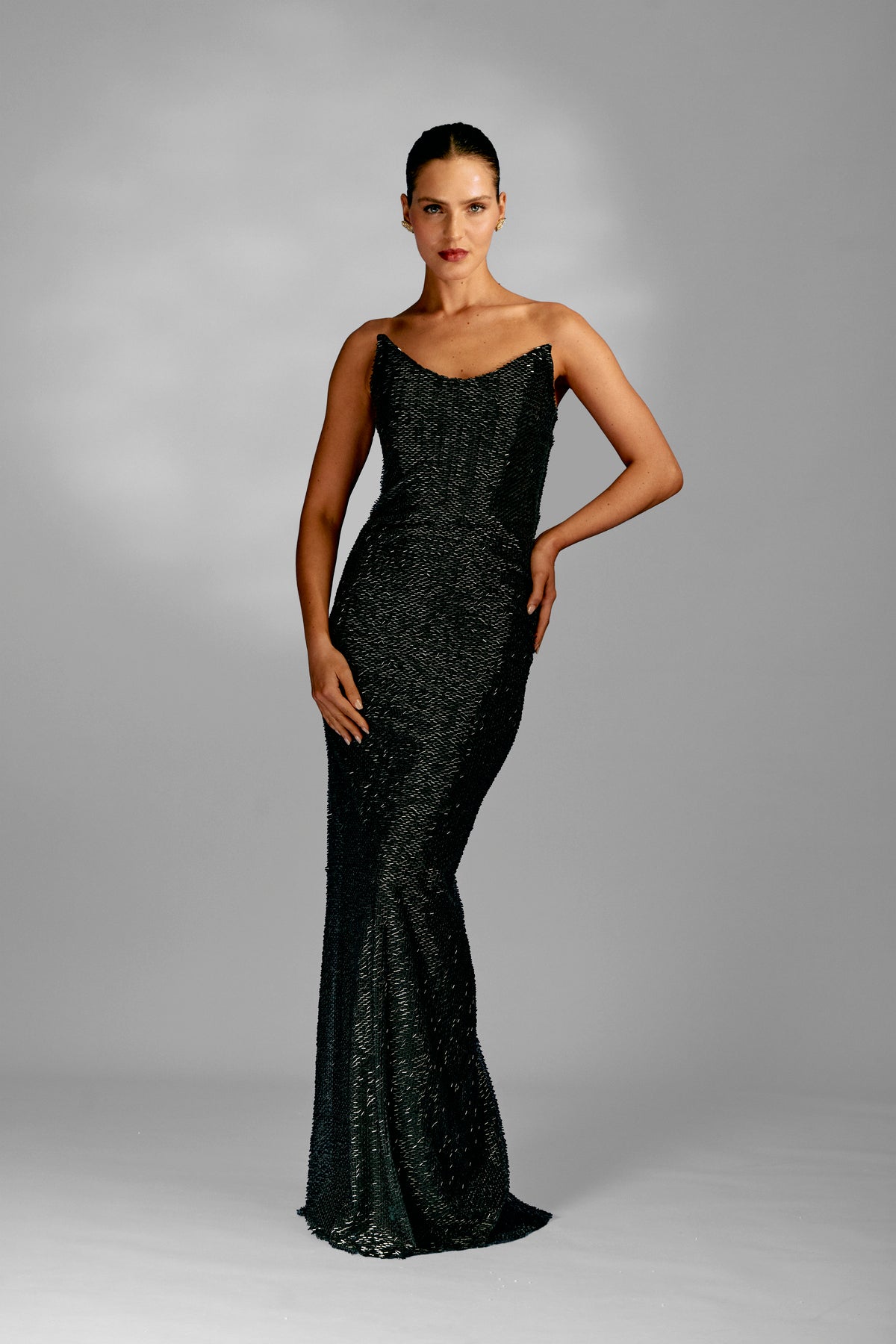 Vestido Vidrilhos Sem Alças