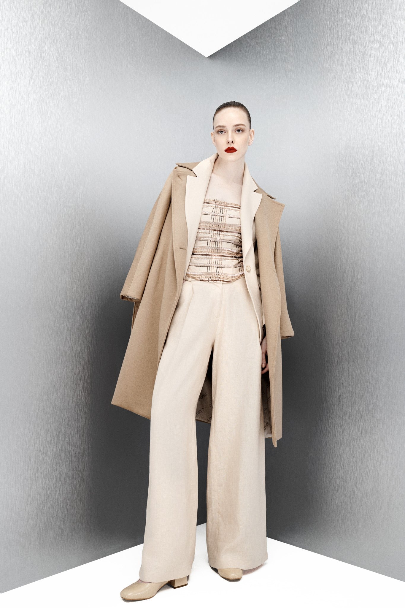 Trench Coat Lã