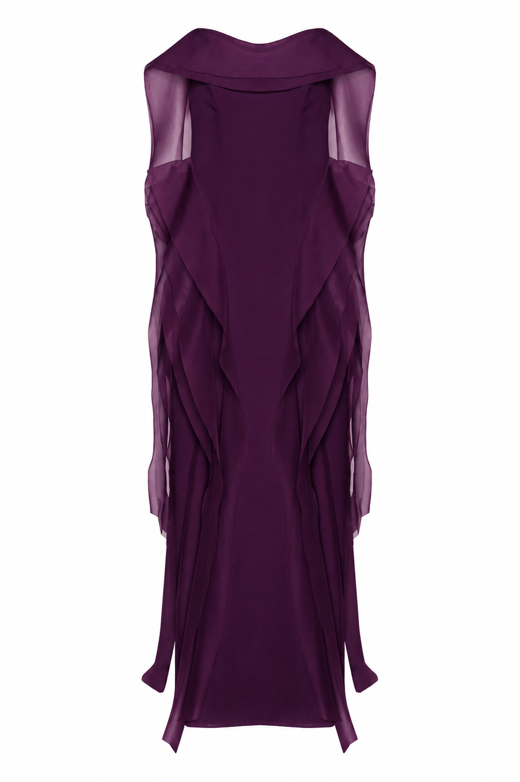 Vestido Longo Sem Alças