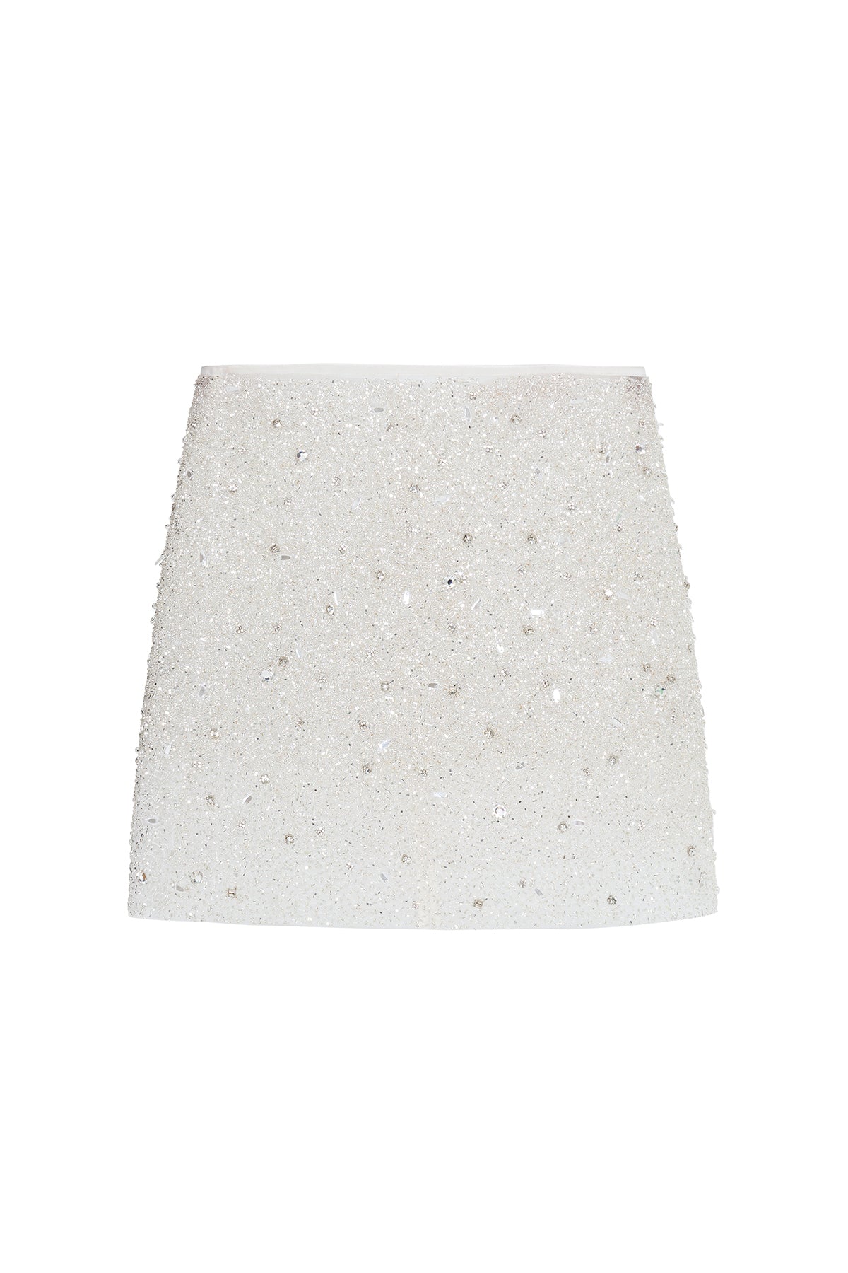 Mini Saia Evasê Bordada