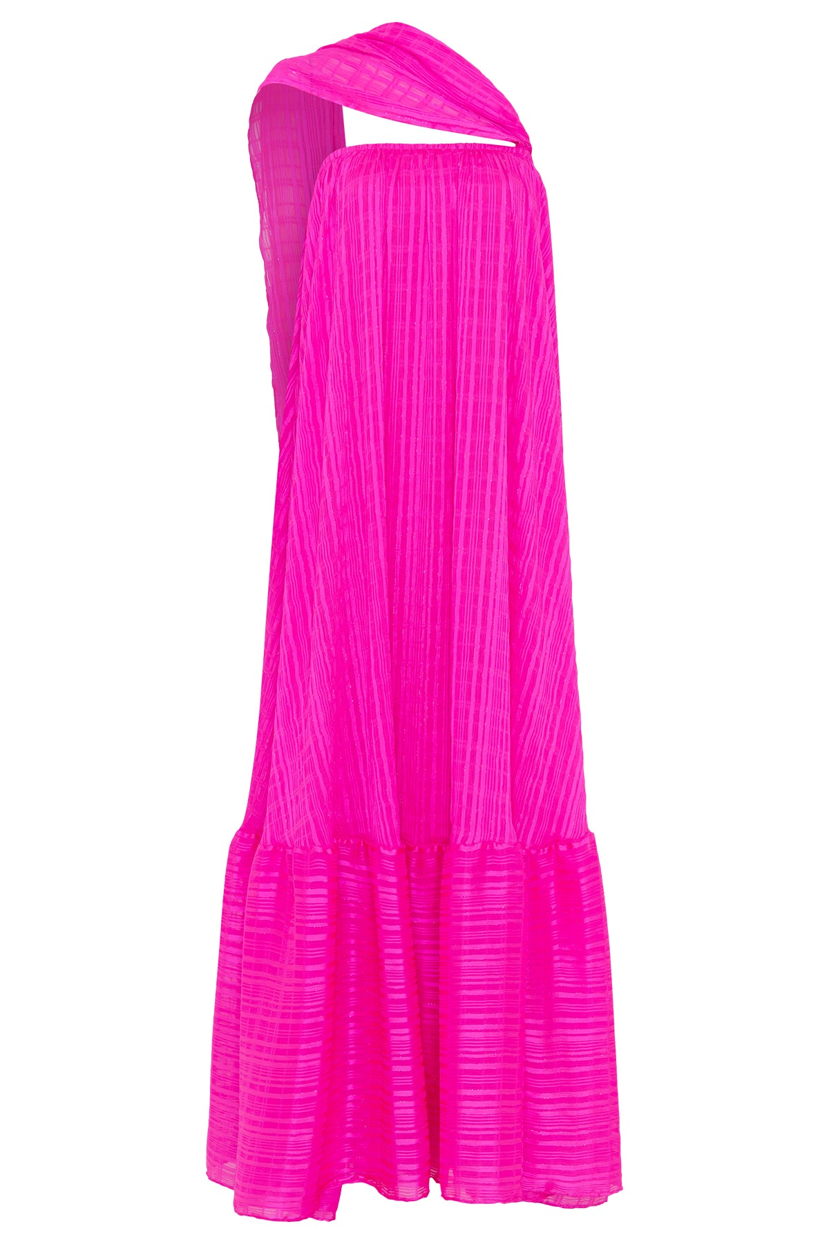 Vestido TQC com Modelagem Evasê em Musseline