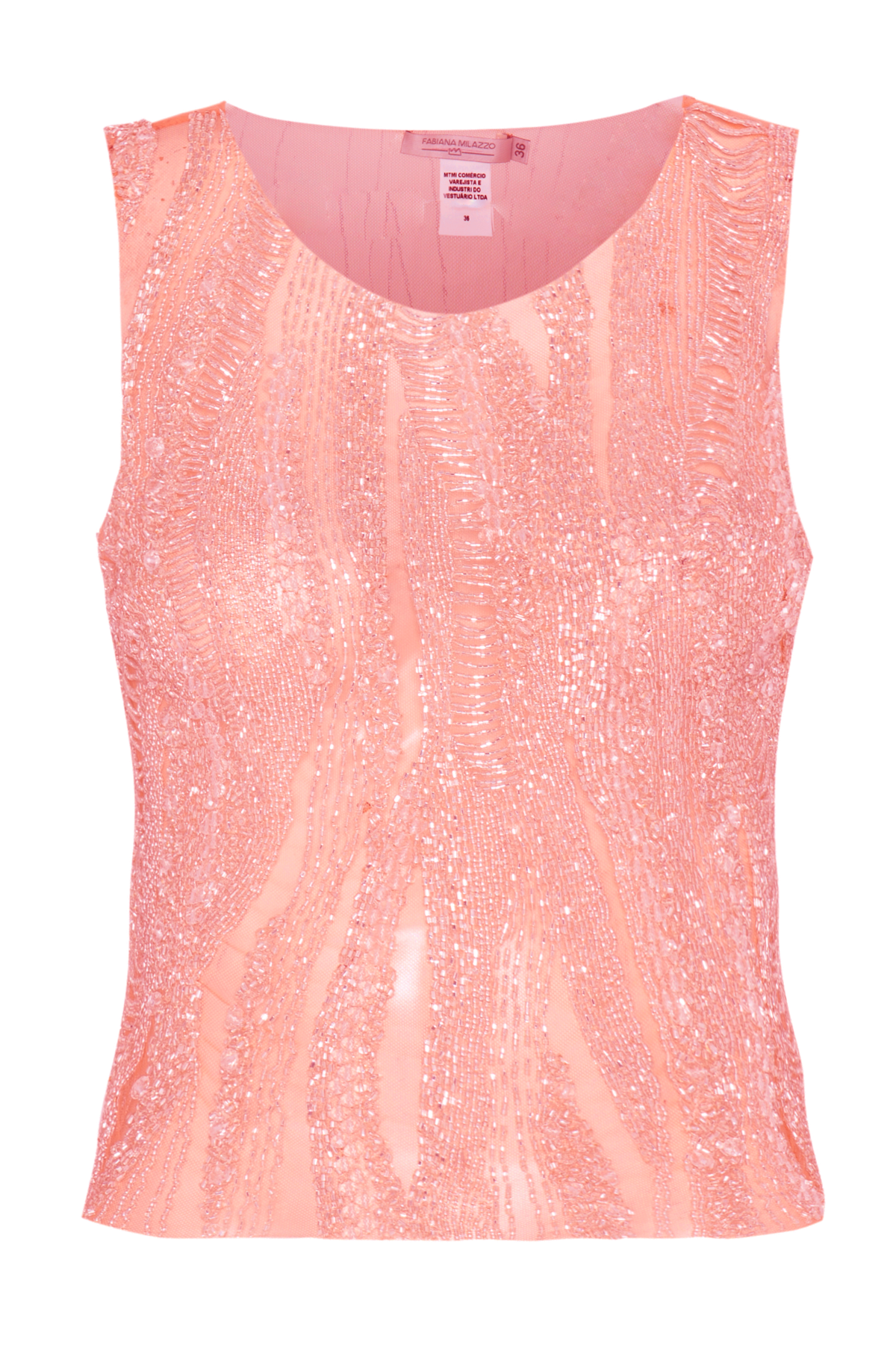 Blusa Bordada Ondas