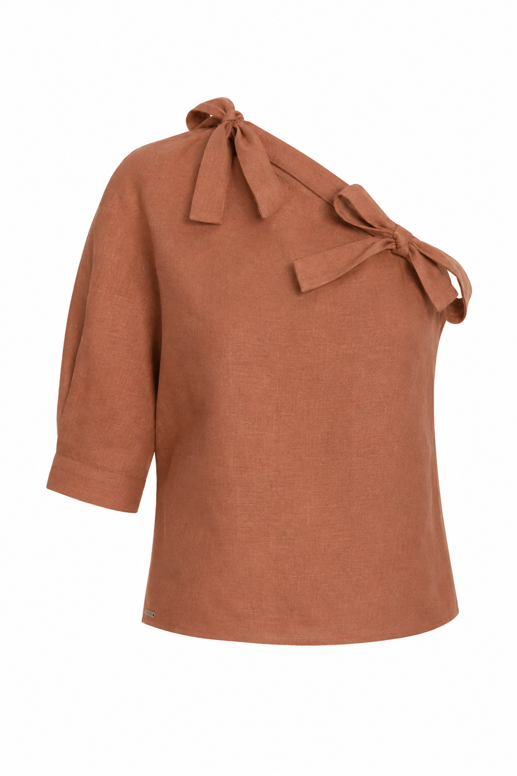 Blusa Linho Ombro Único