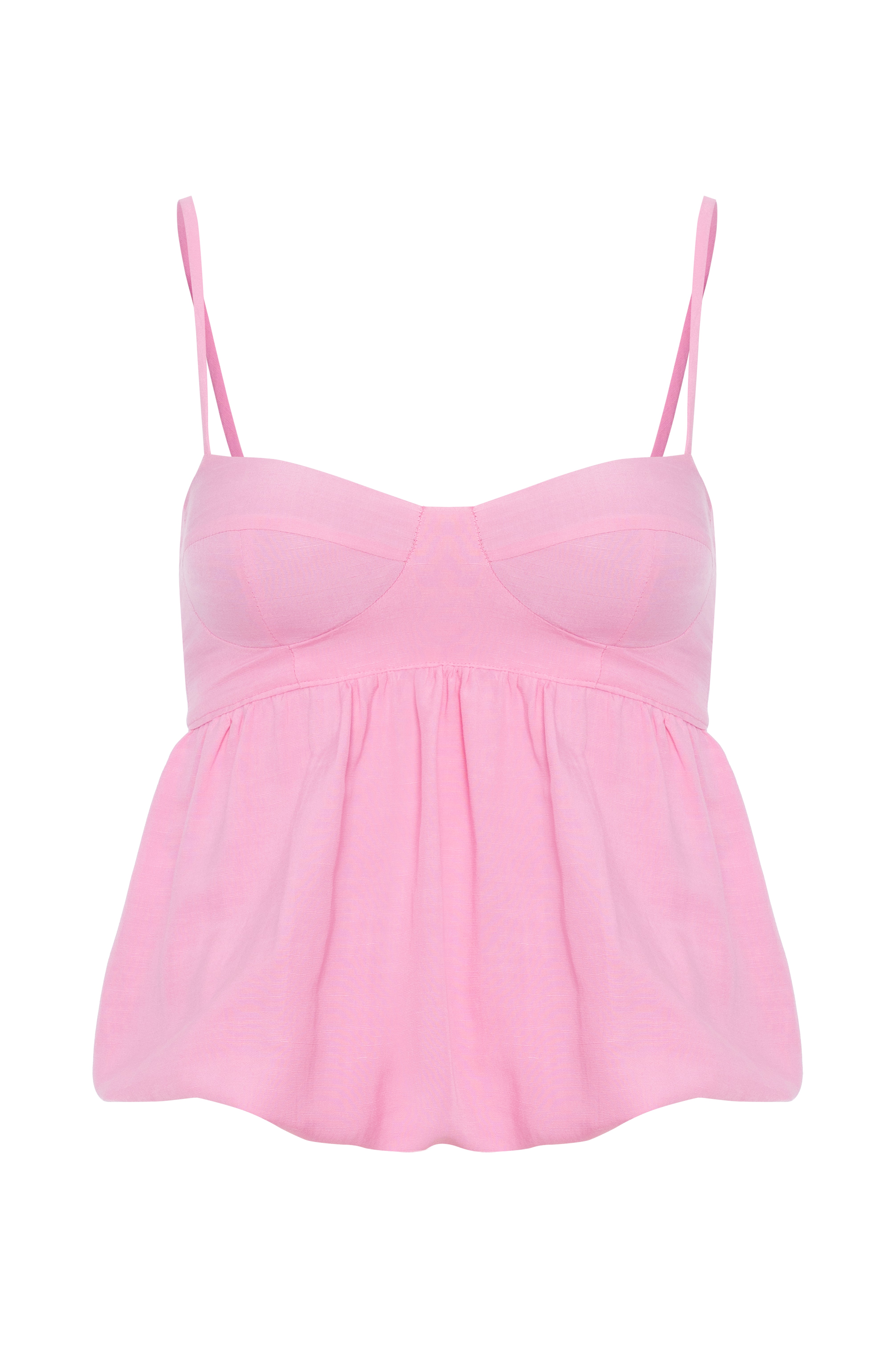 Blusa Balonê Alças Finas