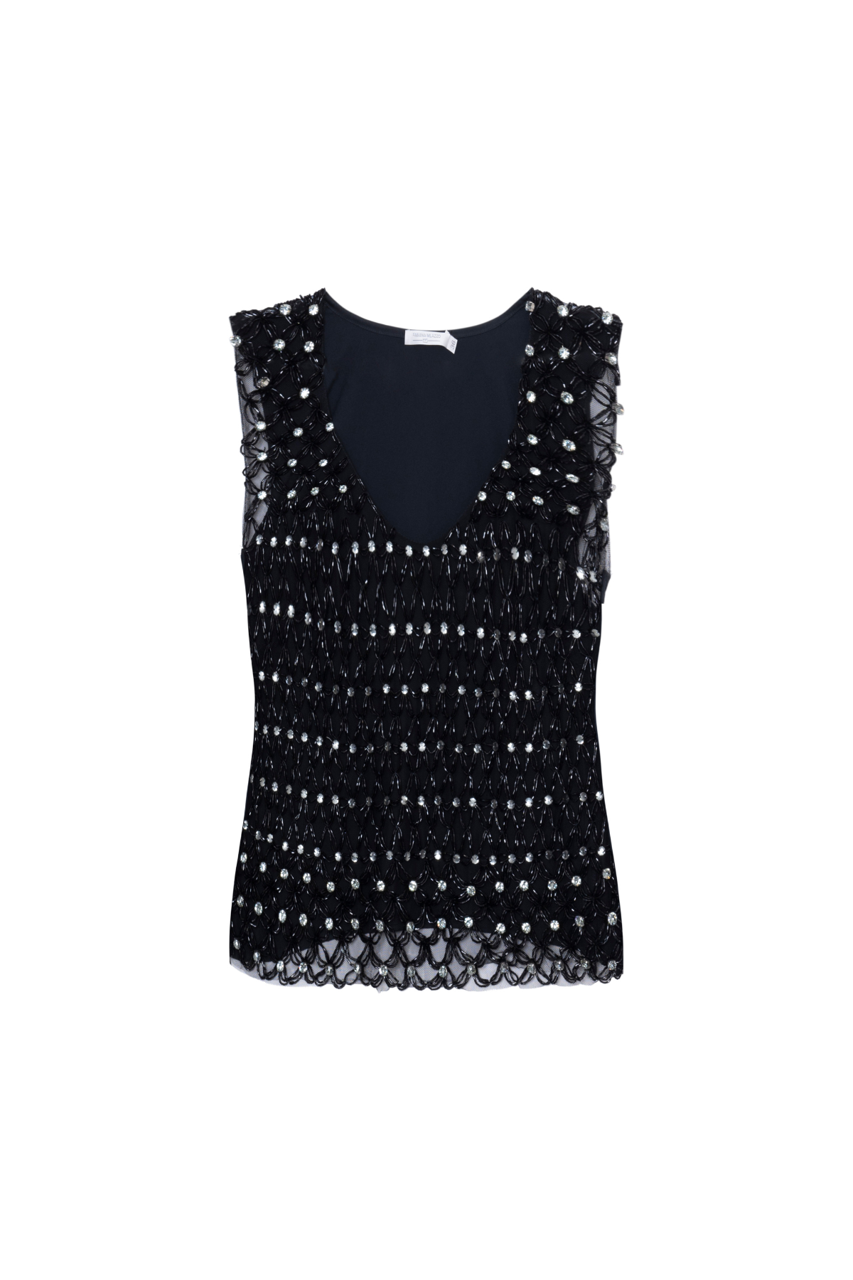 Regata Bordada Vidrilhos E Cristais