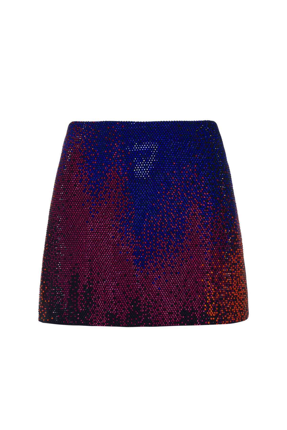 Saia Curta Cós Baixo com Cristais