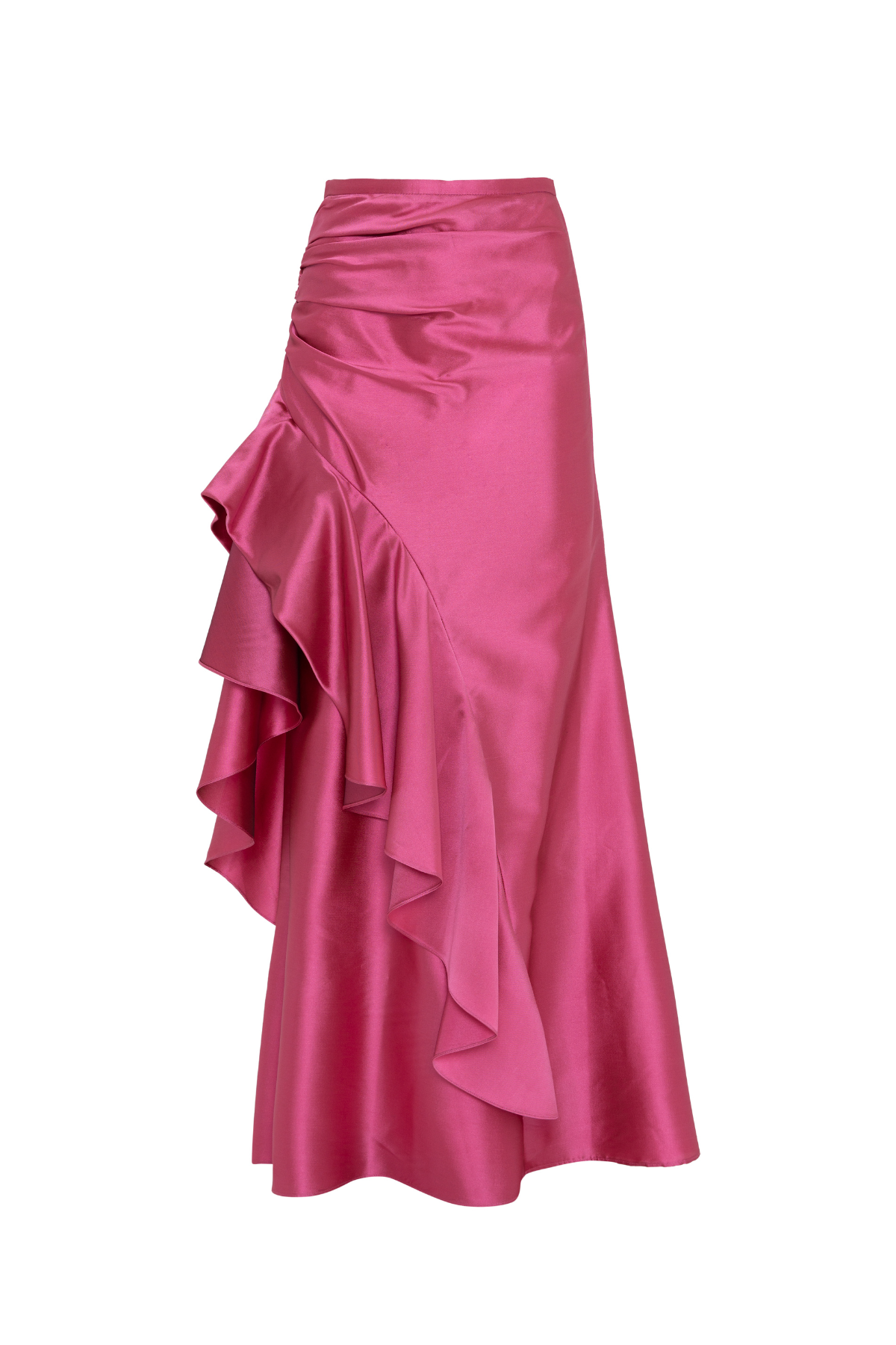 Saia Zibeline Babados Laterais