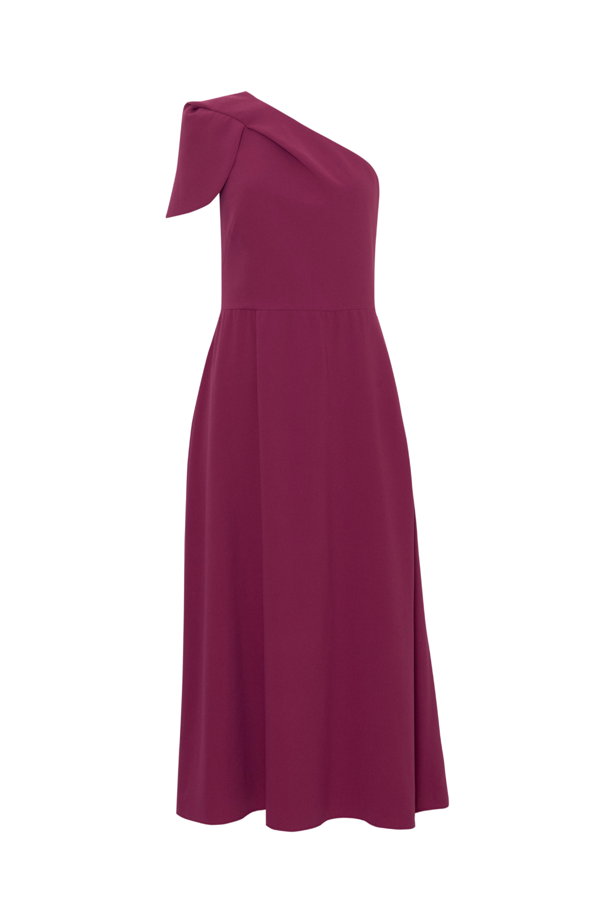 Vestido Mídi Ombro Único