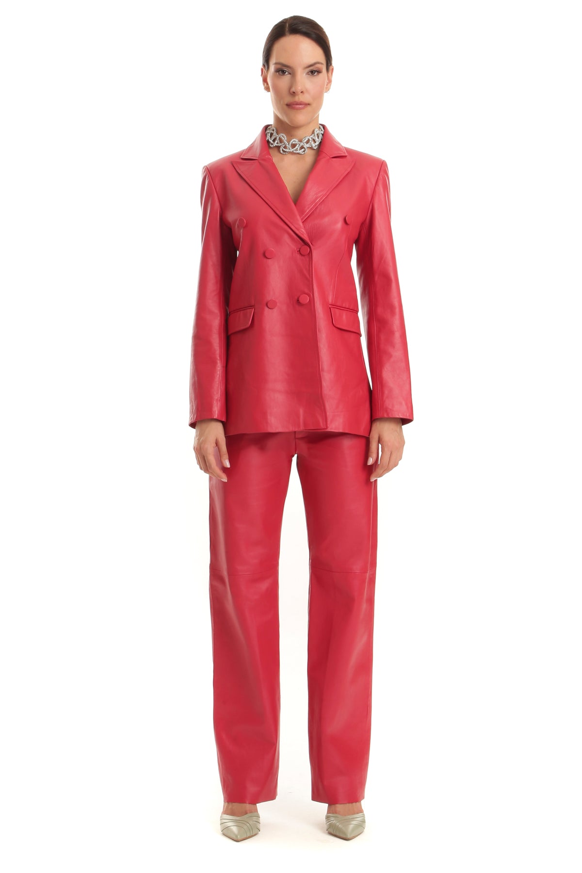 Blazer Couro Natural