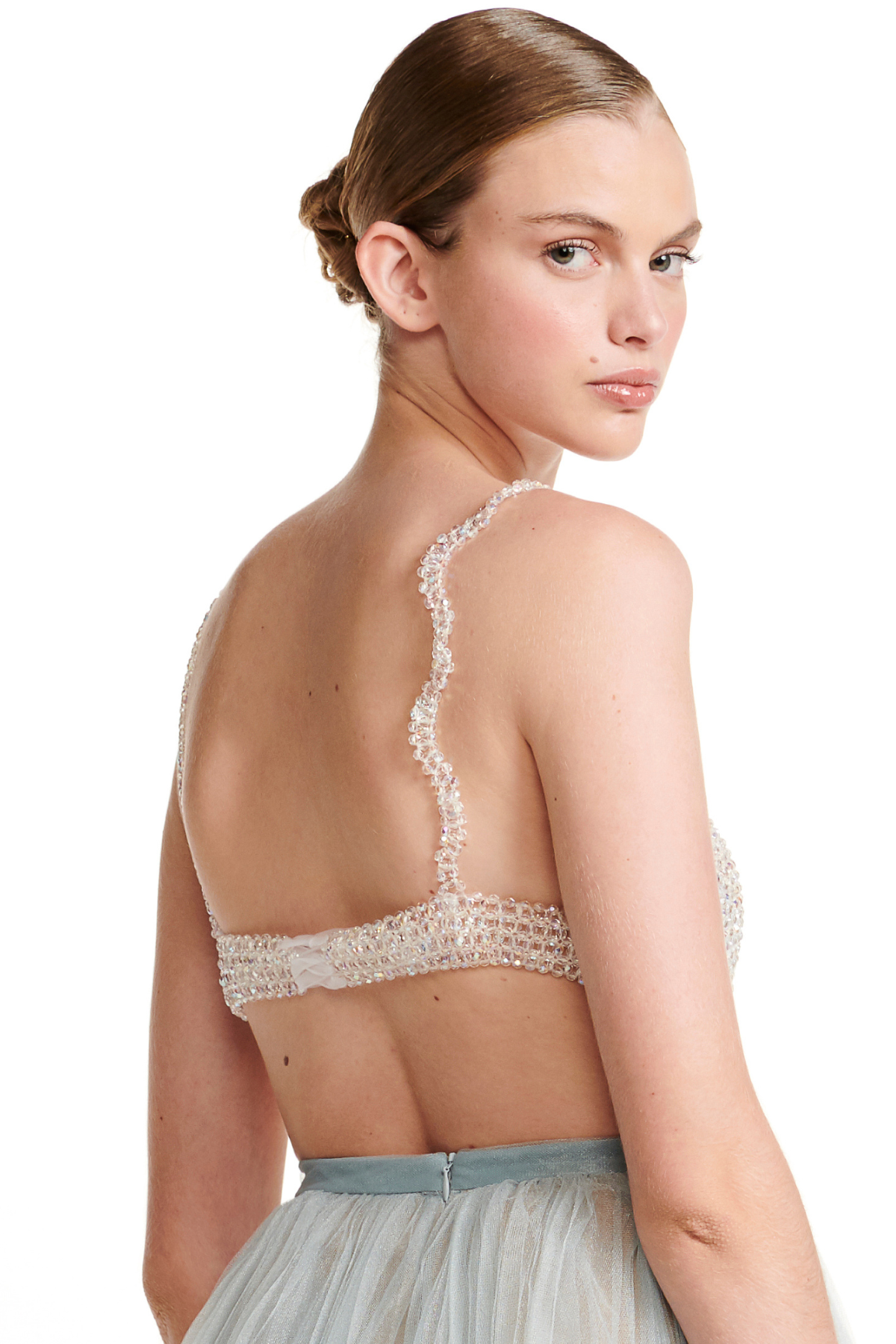 Top De Cristal Bordado