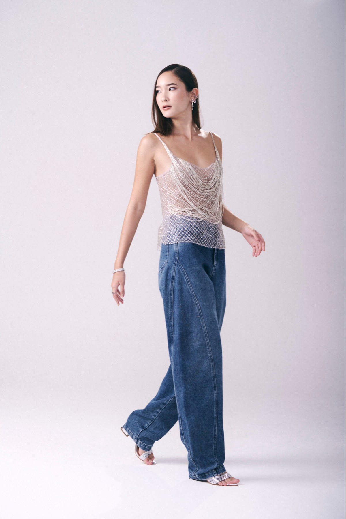 Calça Jeans Barrel