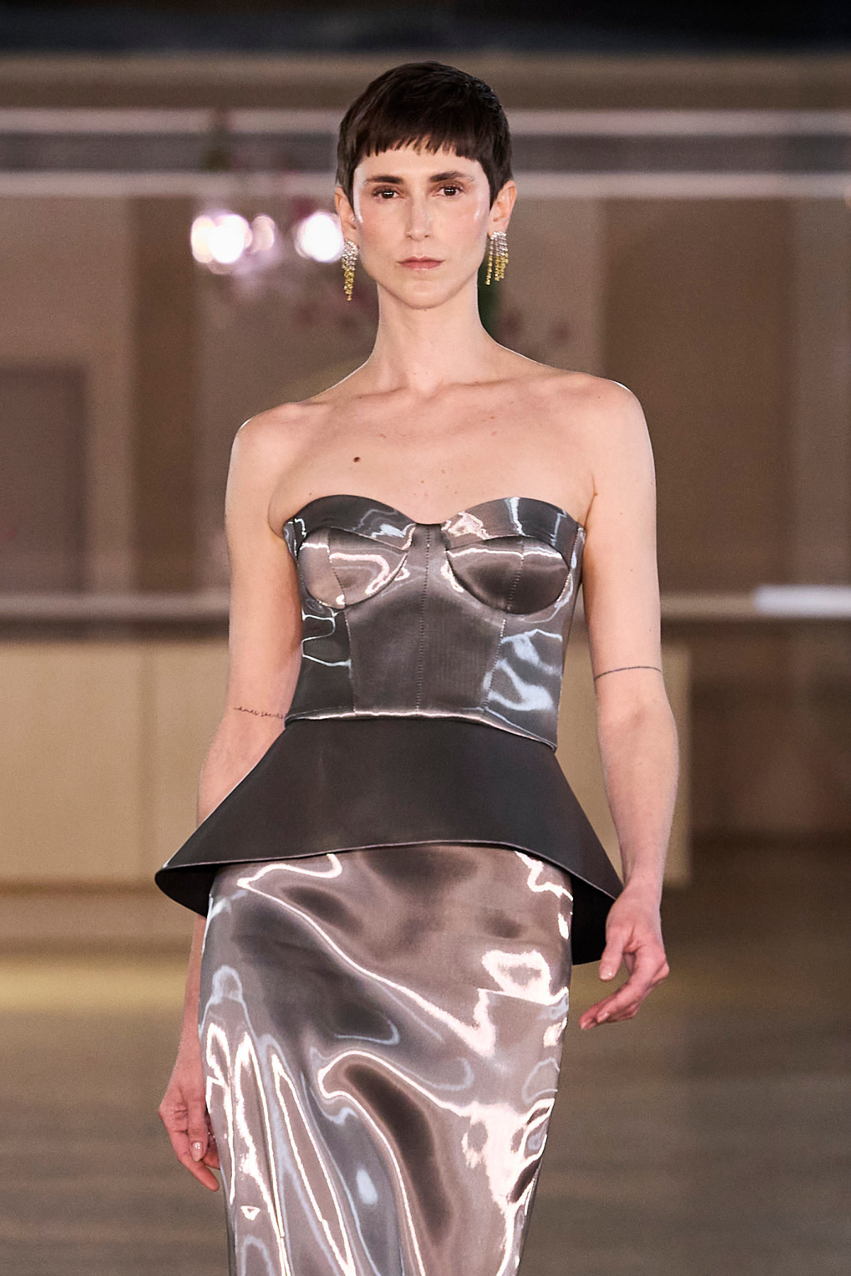 Corset Peplum Liquid