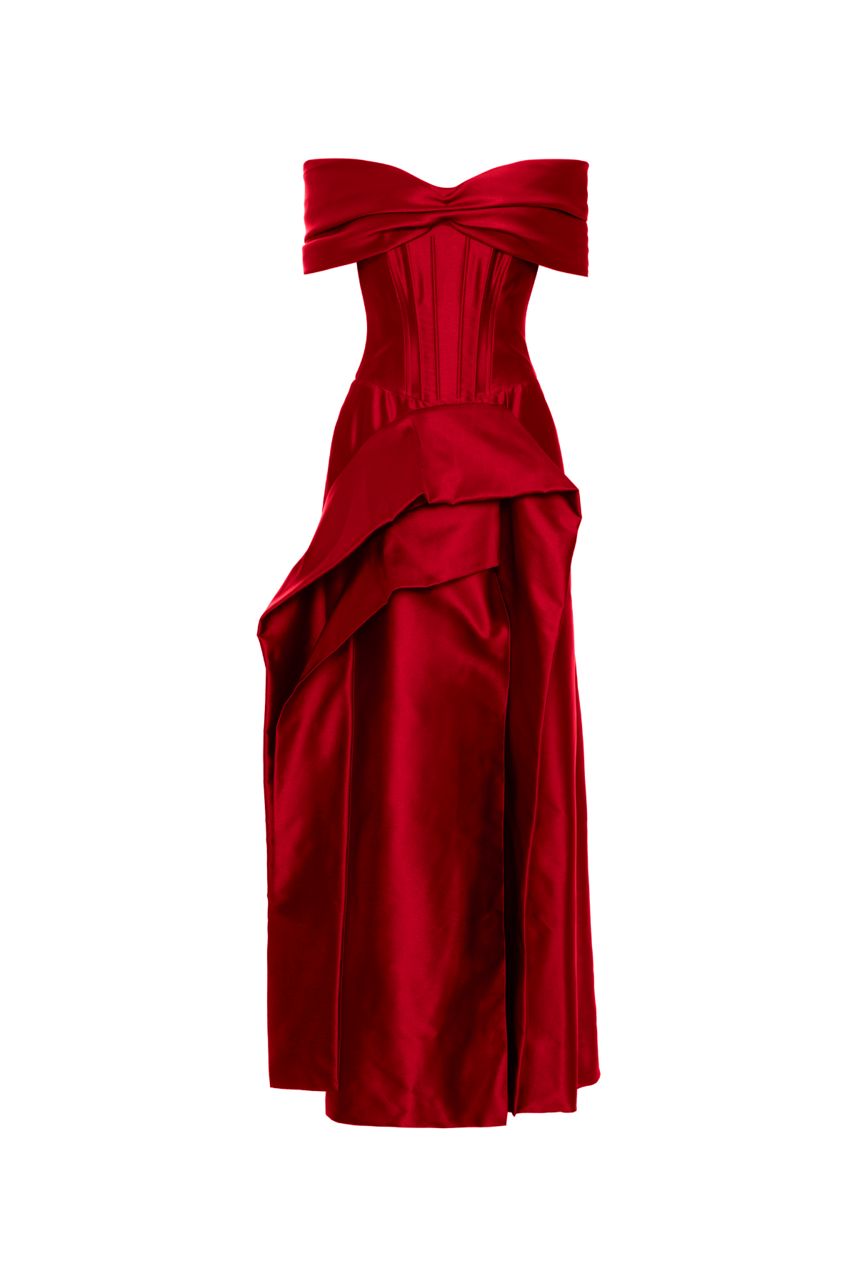 Vestido Longo Zibeline Ombro a Ombro