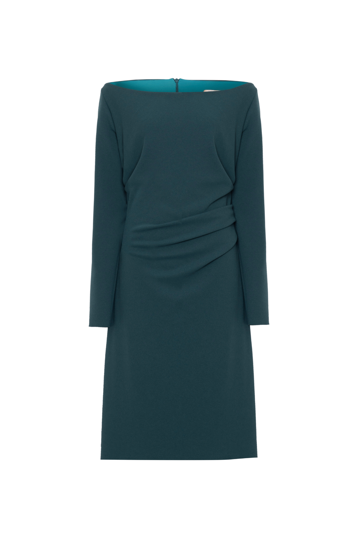 Vestido Ombro A Ombro Malha Crepe