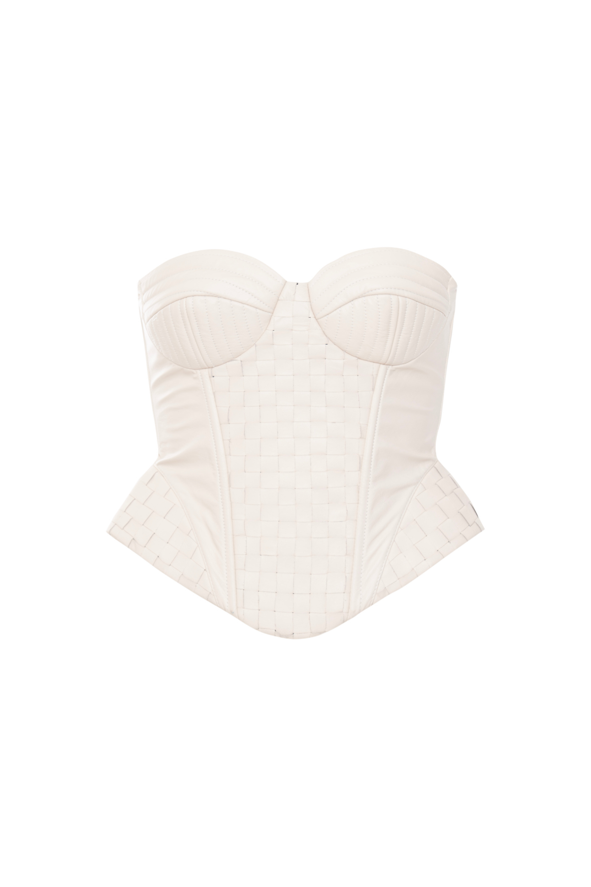 Corset Tressê Couro