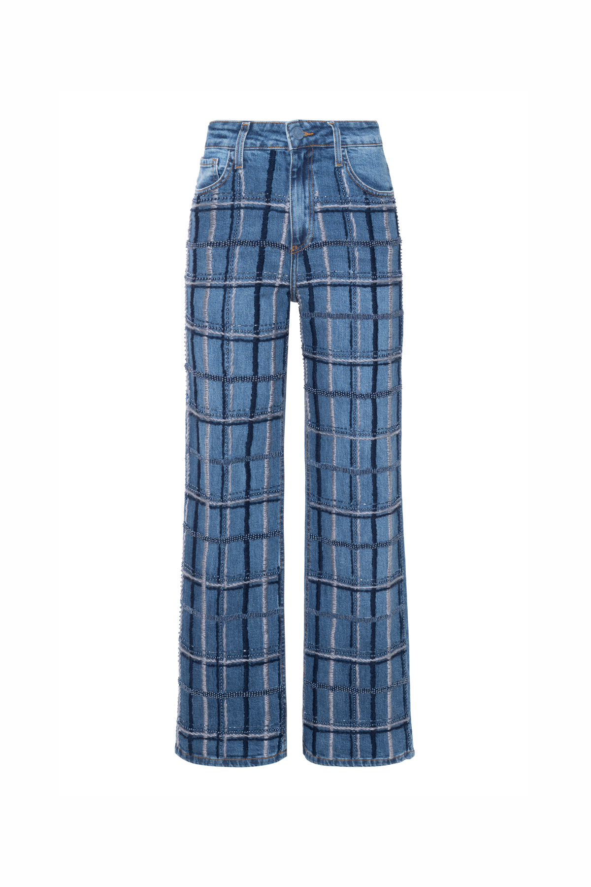 Calça Jeans Bordada