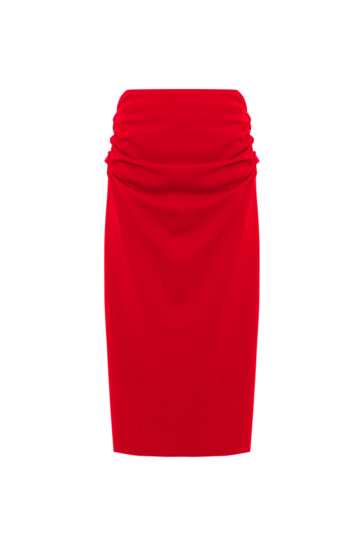 Saia Drapeada Crepe