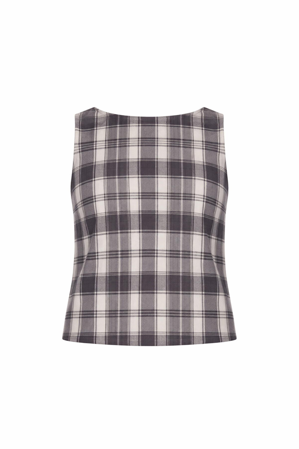 Blusa Sem Mangas Jacquard UK