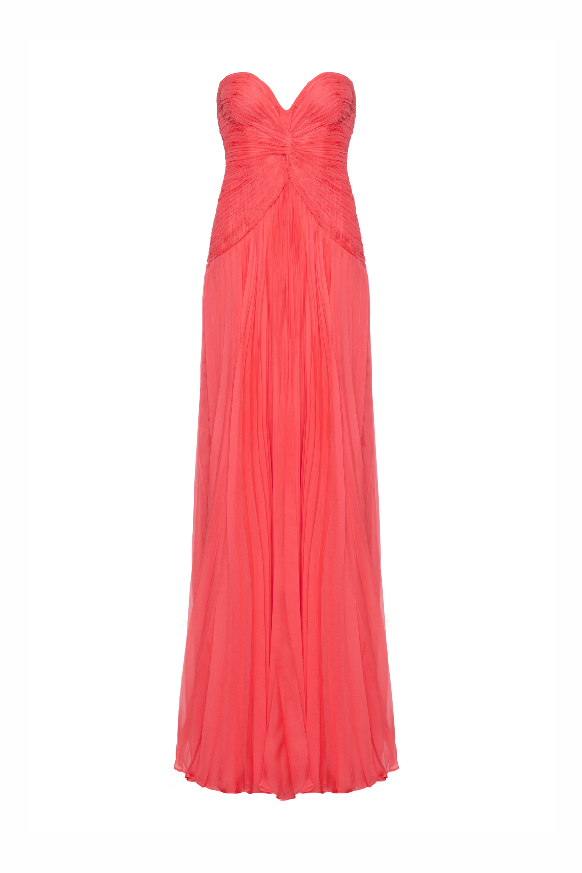 Vestido Drapeado Saia Plissada