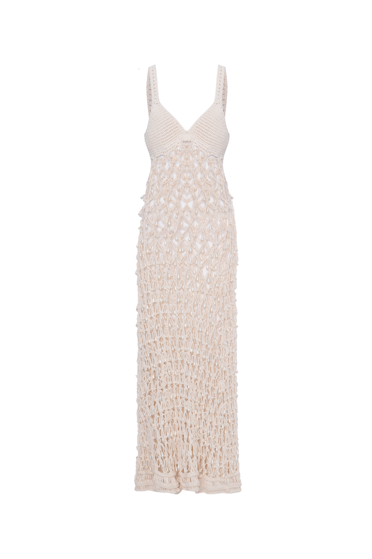Vestido Mídi Crochet