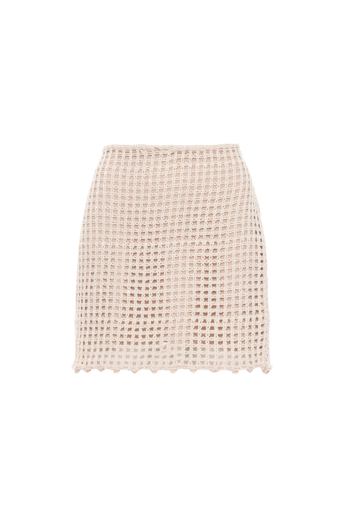 Saia Curta Crochê