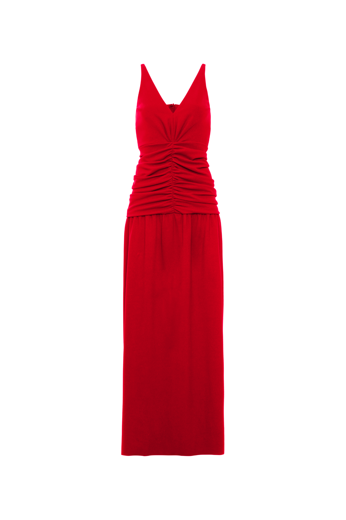 Vestido Longo Alças Finas